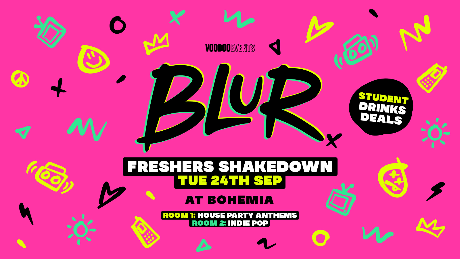 BLUR Freshers Shake Down ⚡️ (OFFICIAL NORTHUMBRIA UNI WRISTBAND EVENT)