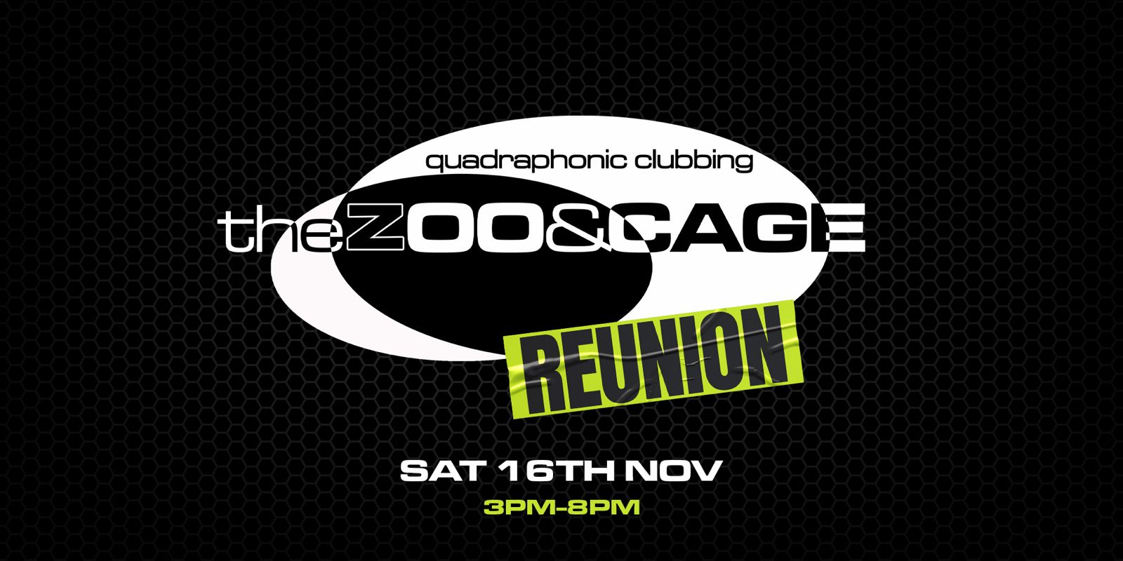 Zoo & Cage Day Party Reunion at Cameo Bournemouth, Bournemouth on 16th