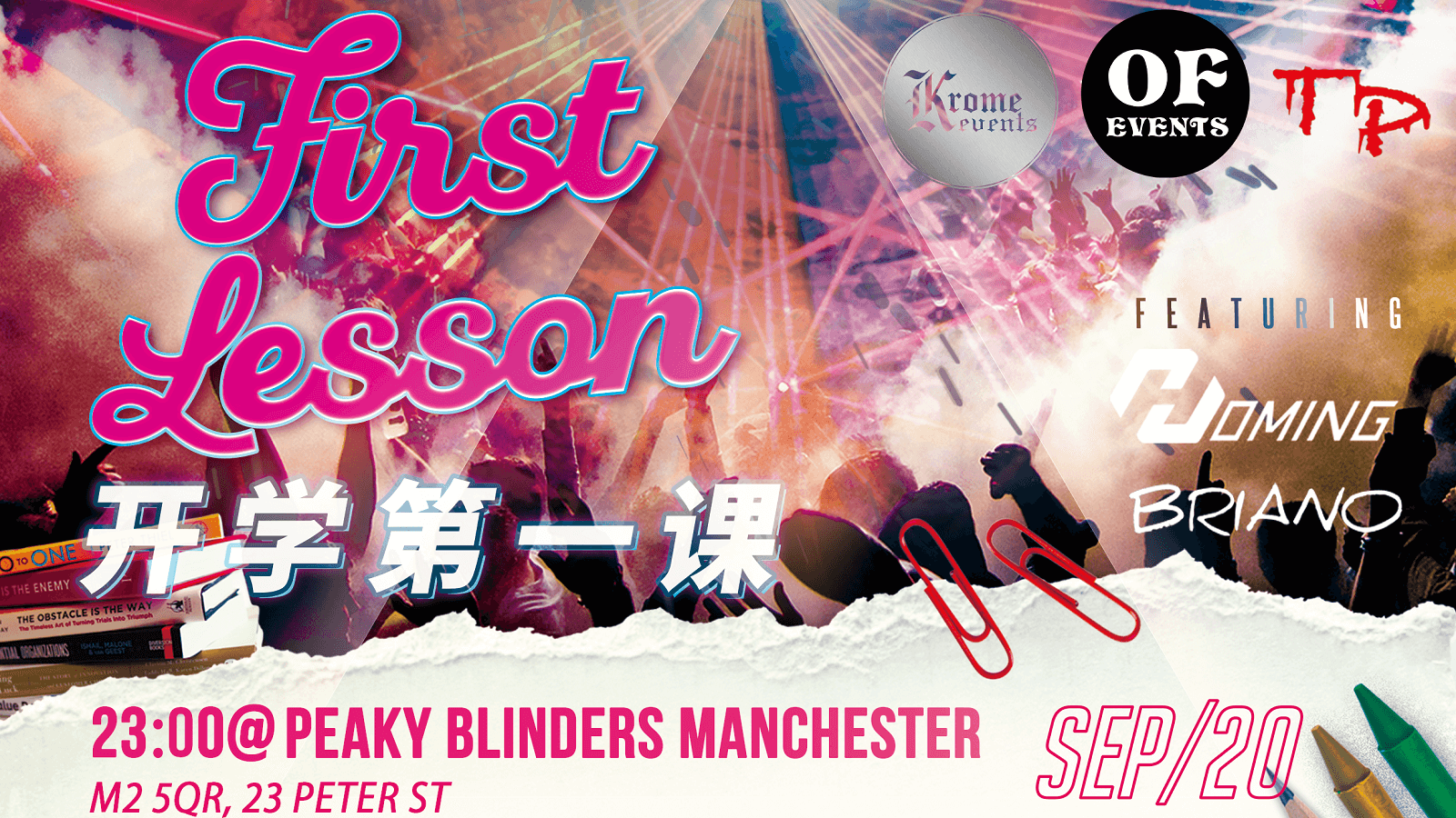Krome Events x OF Events Presents: First Lesson