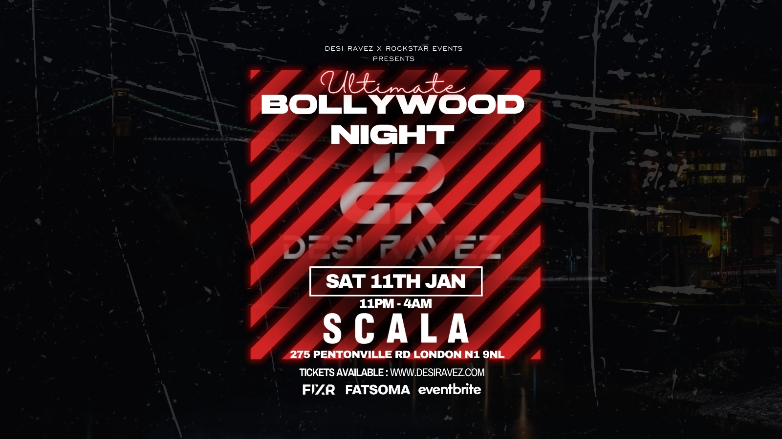 Bollywood Night – Saturday 11th January @SCALA