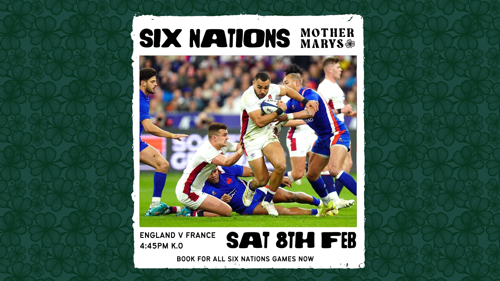 SIX NATIONS: England v France