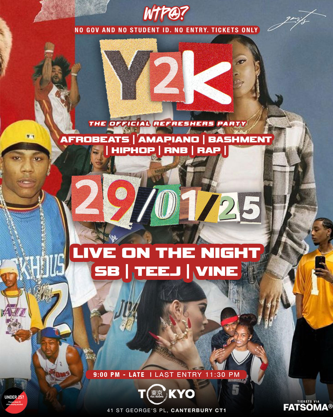 Y2K💽🪩 – The Official Refreshers Party – GWAMZ LIVE PERFORMANCE