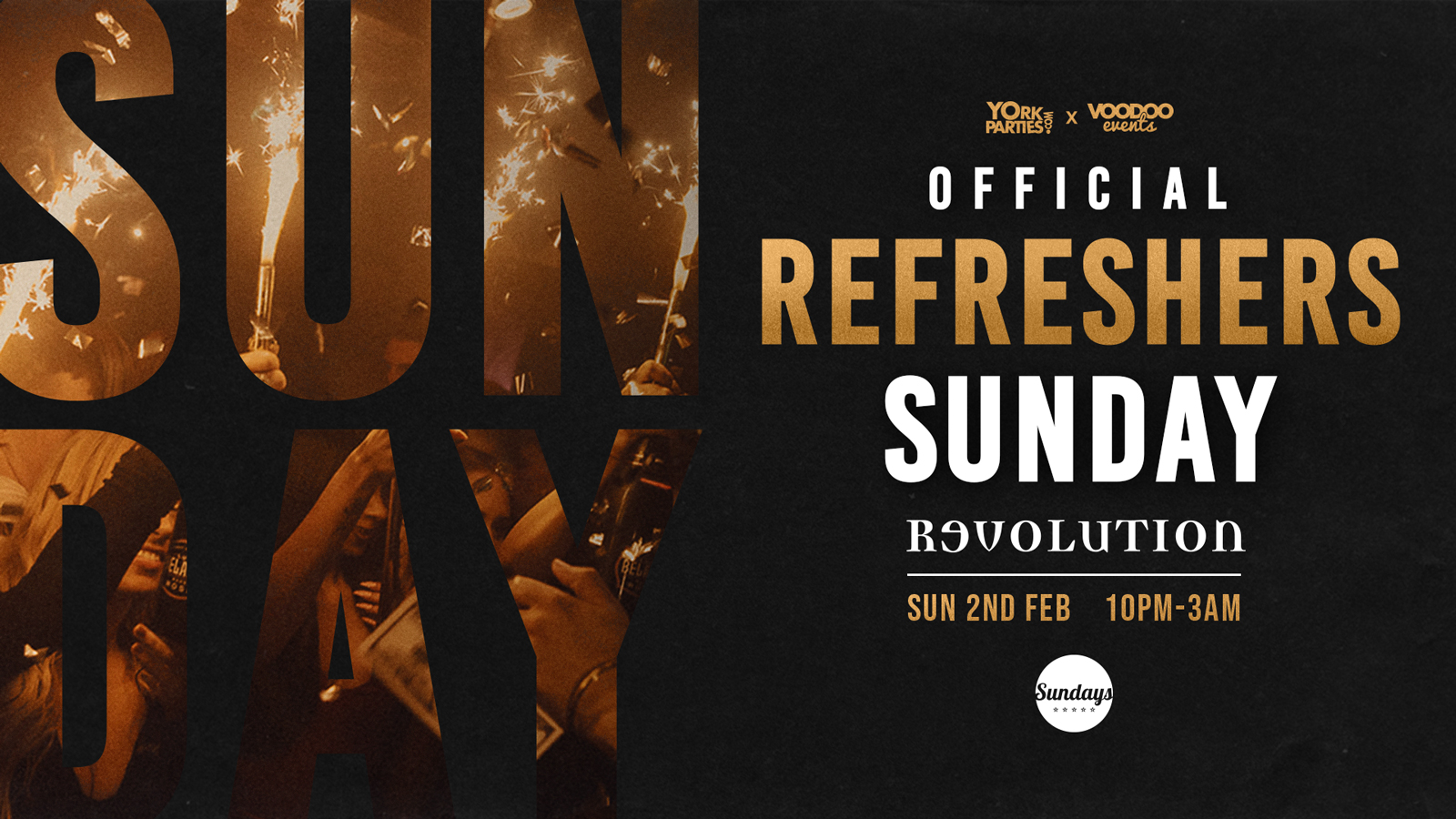 SUNDAY REVS Official Refreshers Sunday 2025 🎉