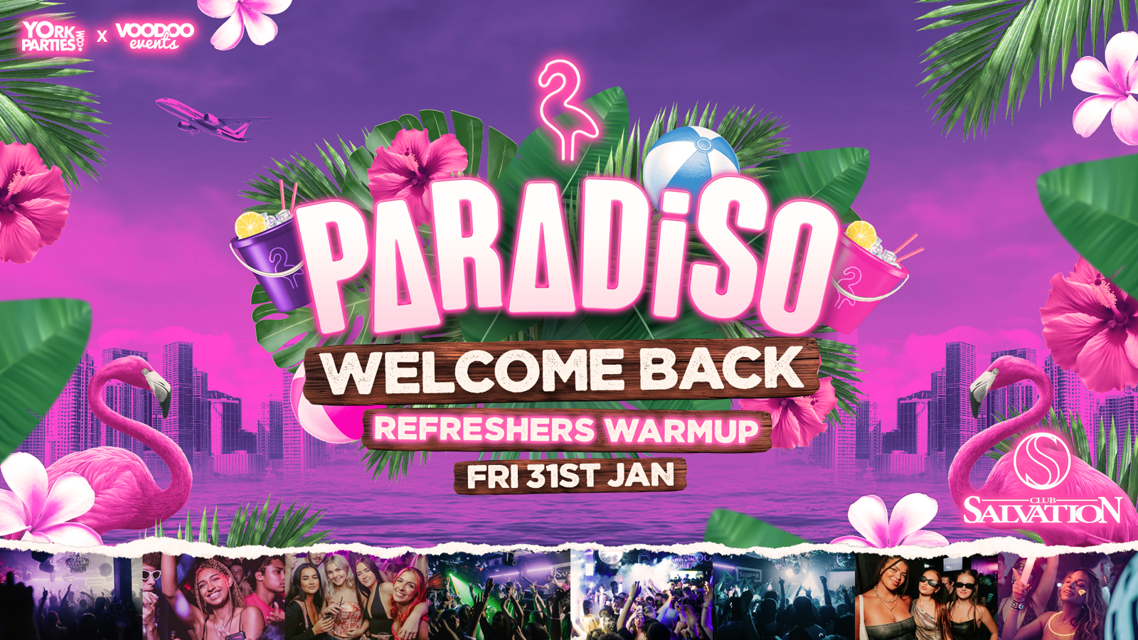 PARADISO FRIDAYS Welcome Back Refreshers Warmup 🦩