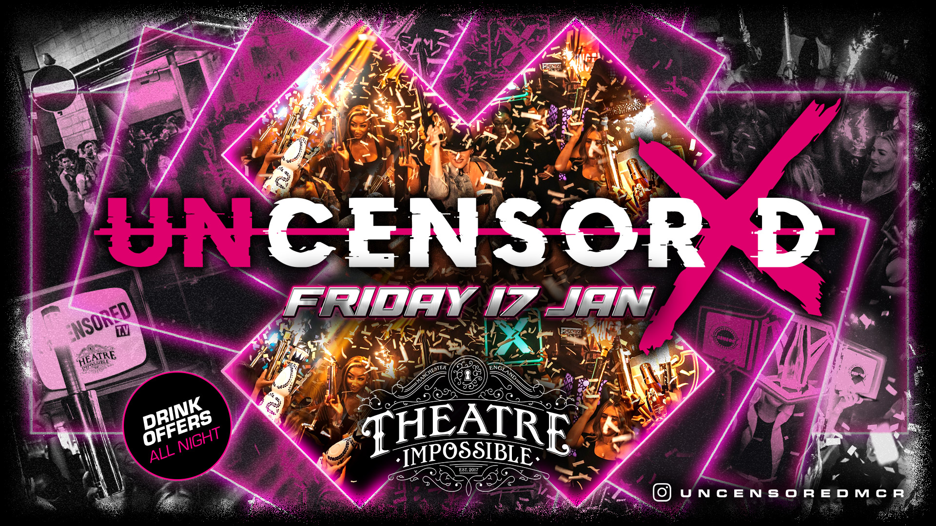 UNCENSORED FRIDAYS ❌ IMPOSSIBLE !! Manchester’s Hottest Friday Night