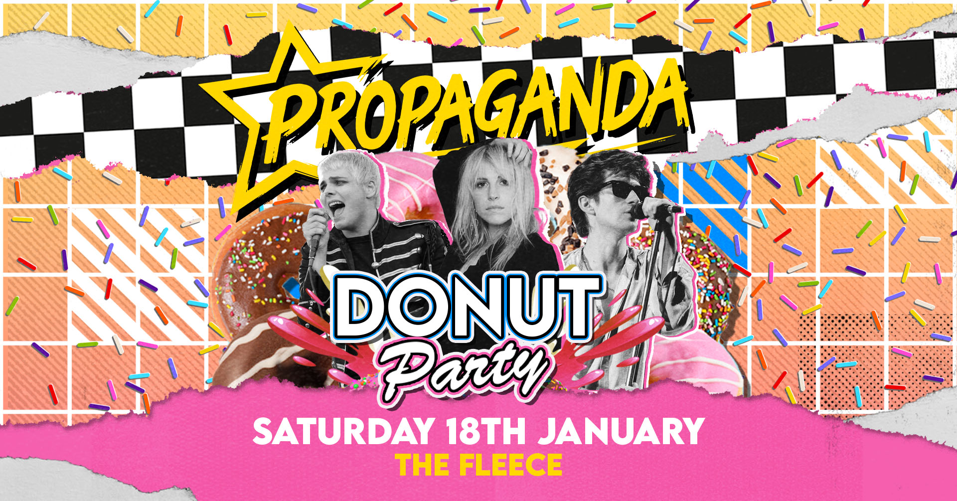 TONIGHT – Propaganda Bristol – Your Indie & Alternative Donut Party!