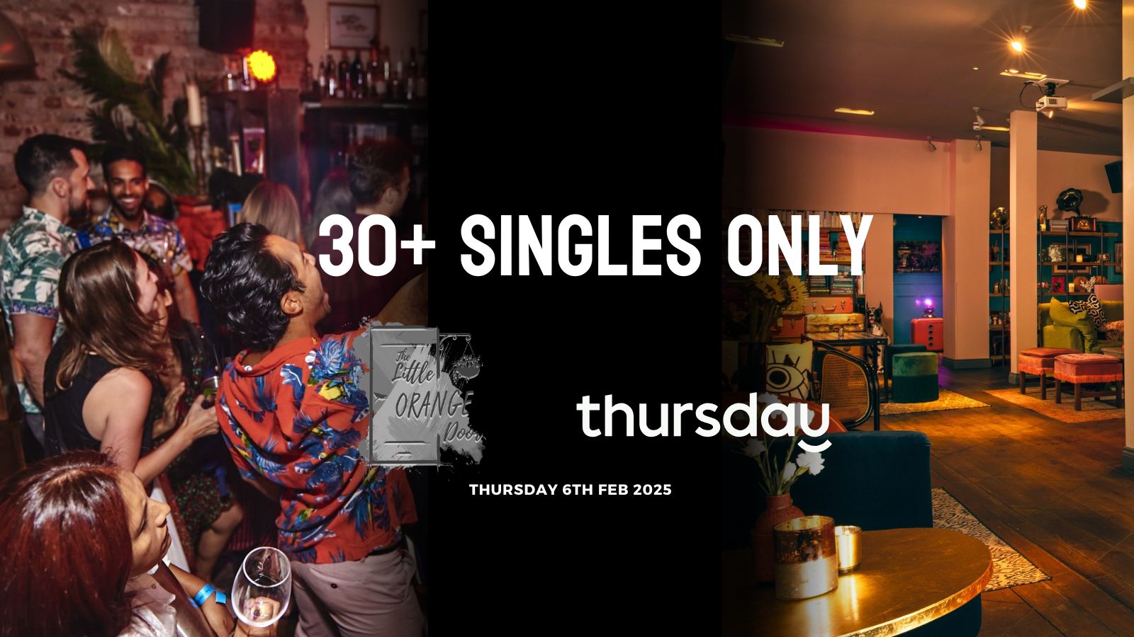Thursday | The Little Orange Door (30+) | Clapham
