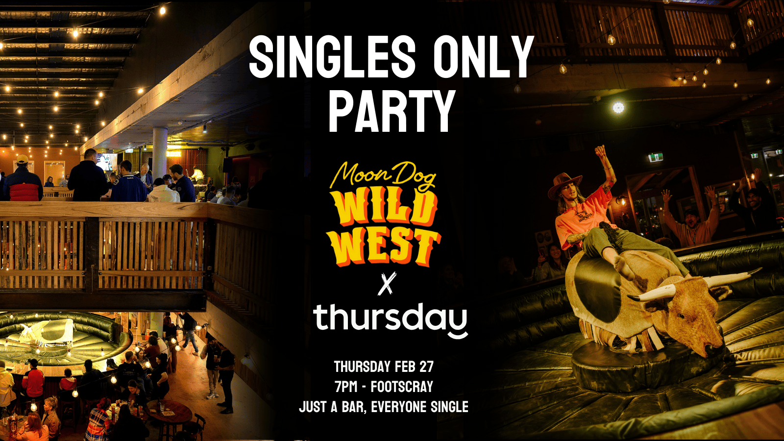 Thursday | Moon Dog Wild West | Footscray