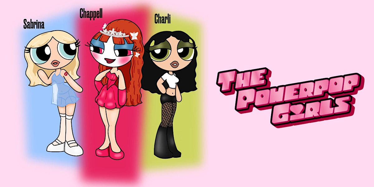 The Powerpop Girls – Chappell, Charli & Sabrina Party (Edinburgh)