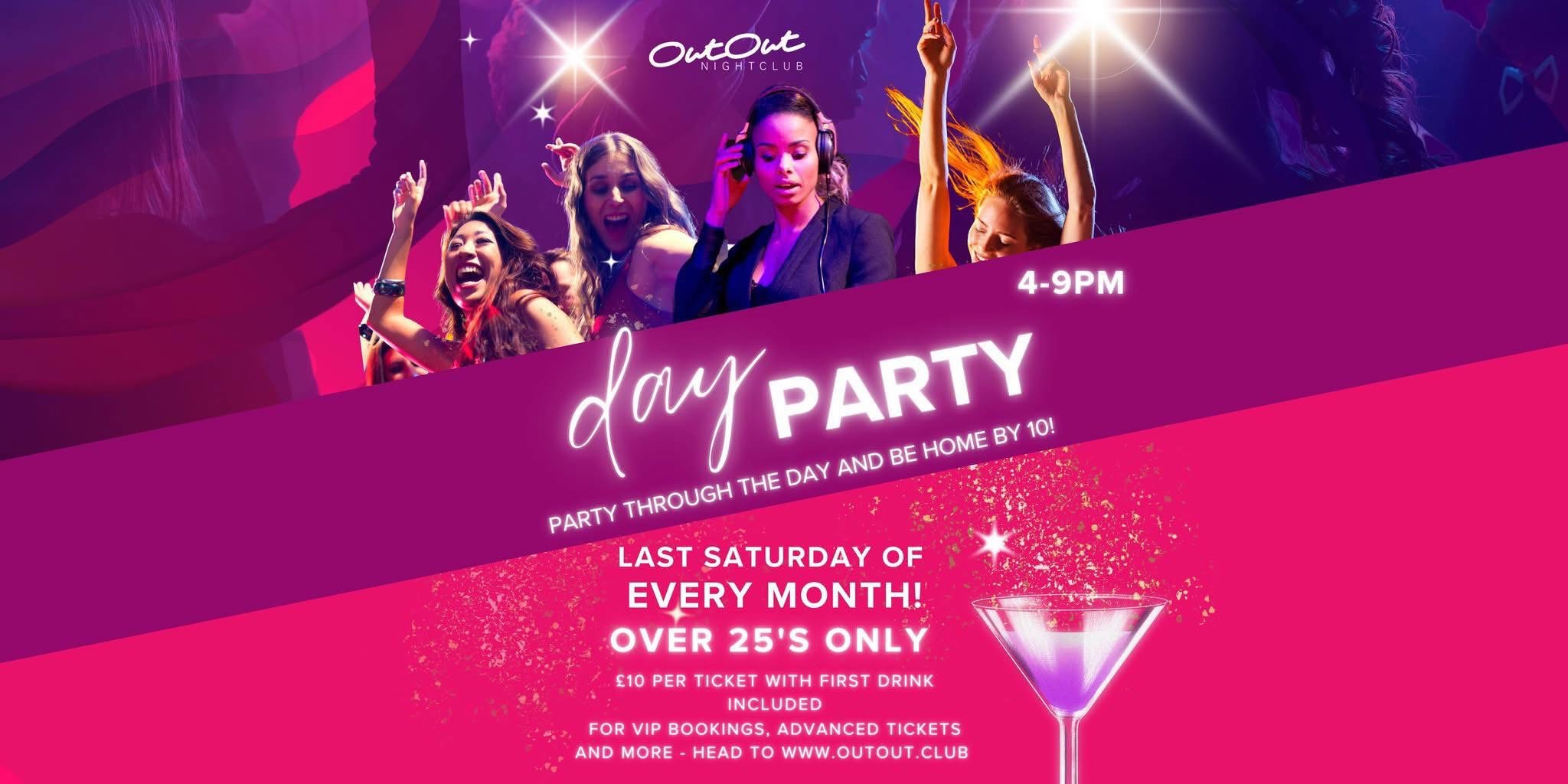 Over 25’s Day Party – 22nd February