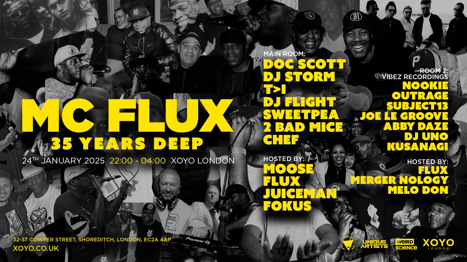 MC Flux : 35 Years Deep