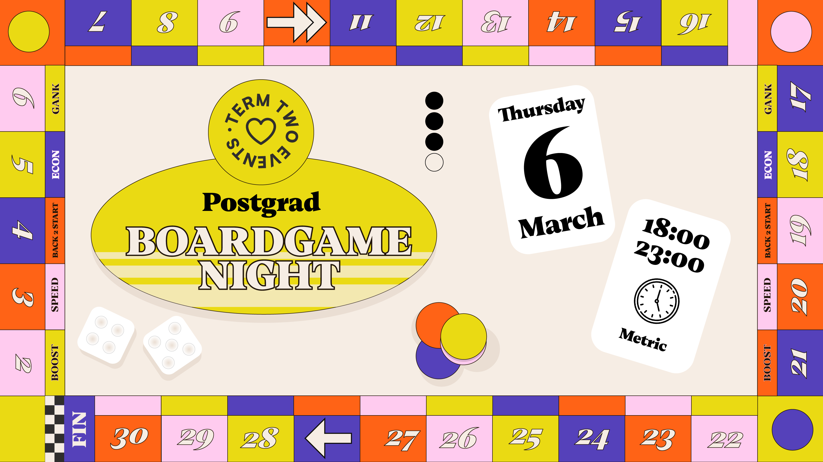 Postgrad Night | Board Games
