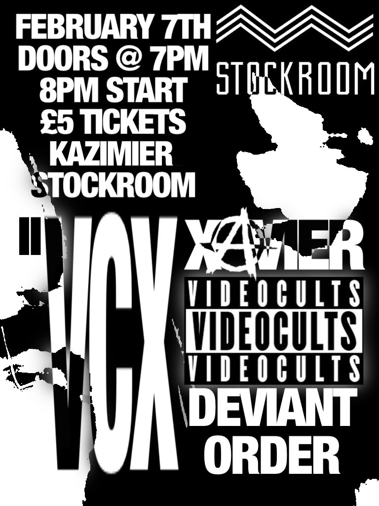 VCX: XAVIER // VIDEOCULTS // DEVIANT ORDER