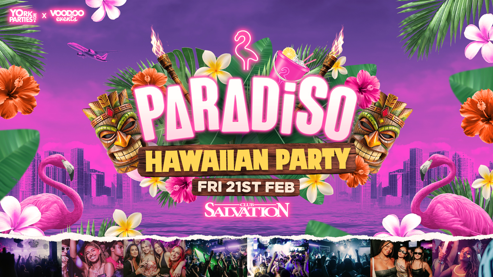 PARADISO FRIDAYS Hawaiian Party