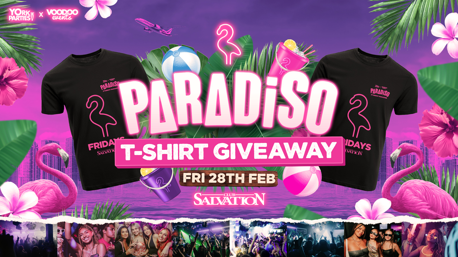 PARADISO FRIDAYS T-Shirt Giveaway 🦩