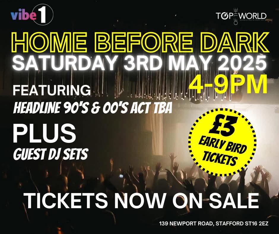 Home before dark – Over 30s – Ft K-KLASS