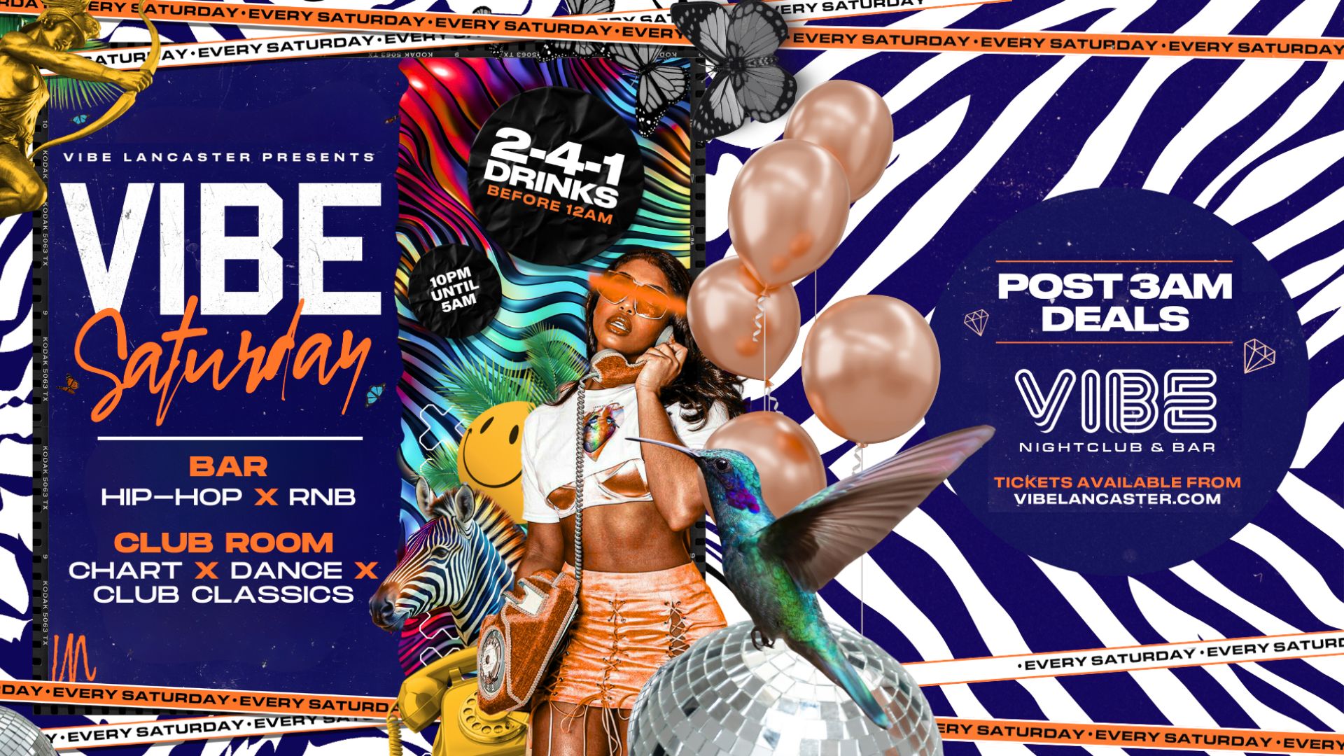 VIBE /// Saturdays – 22.02.2025