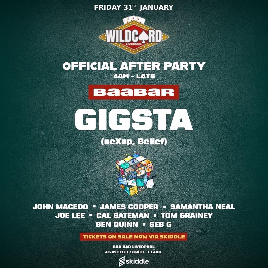 Wildcard After Party with GIGSTA 31.01.2025