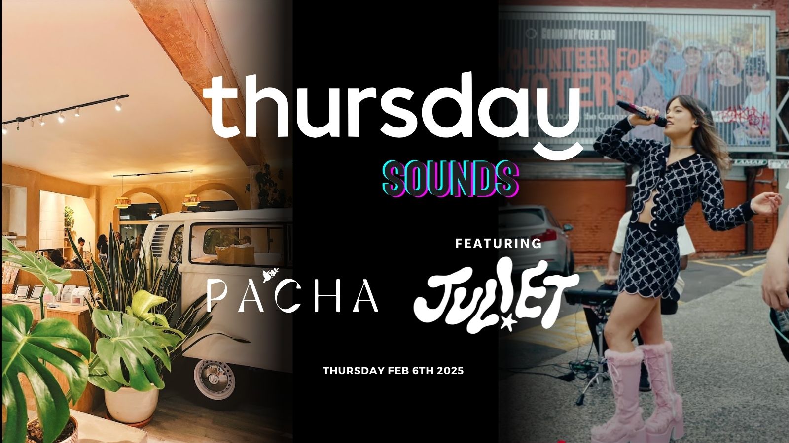 Thursday Sounds Launch Concert ft. Jul!et | Pacha Collective | Greenlake
