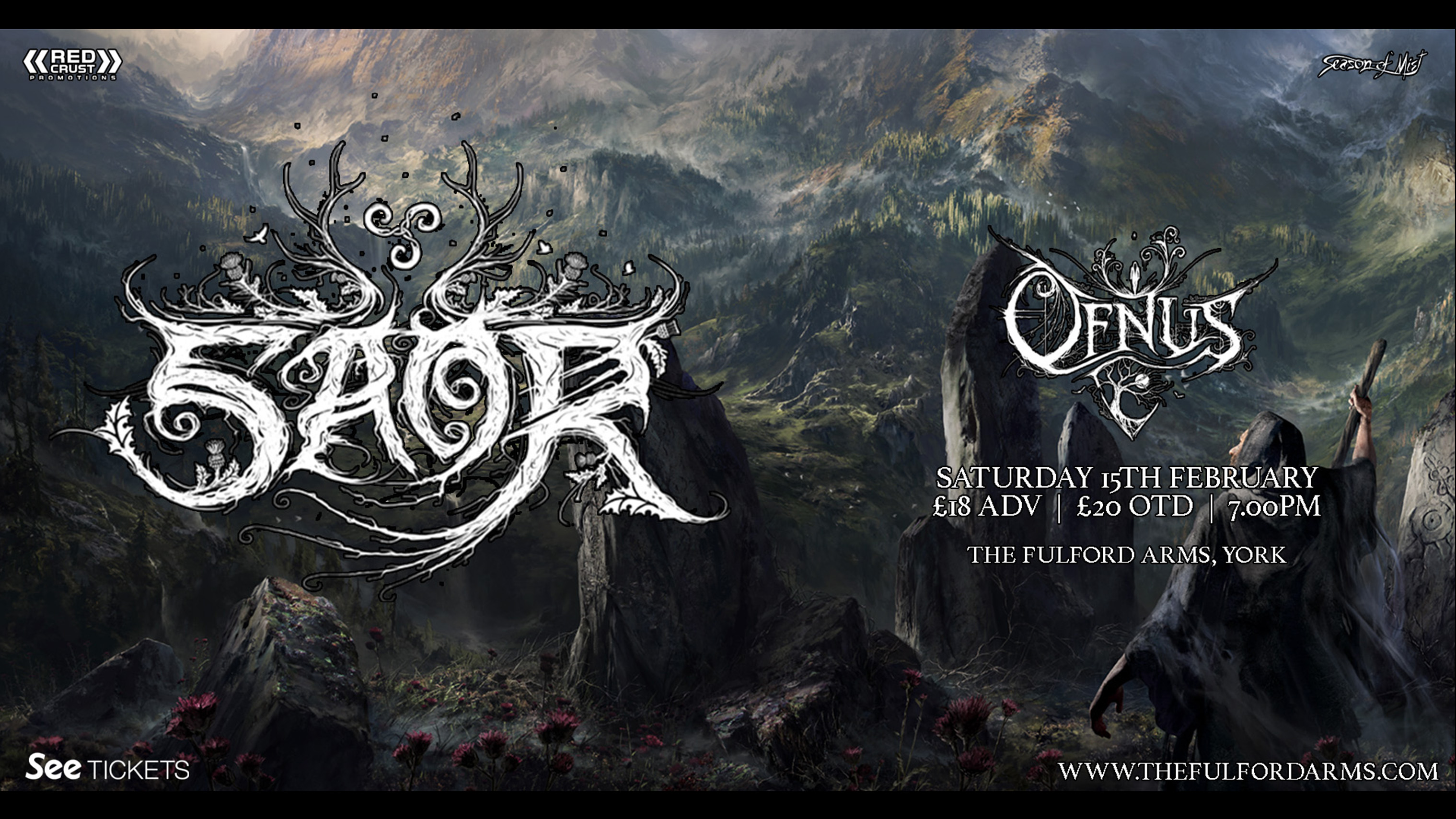 SAOR (‘Amidst The Ruins’ Tour) + Ofnus