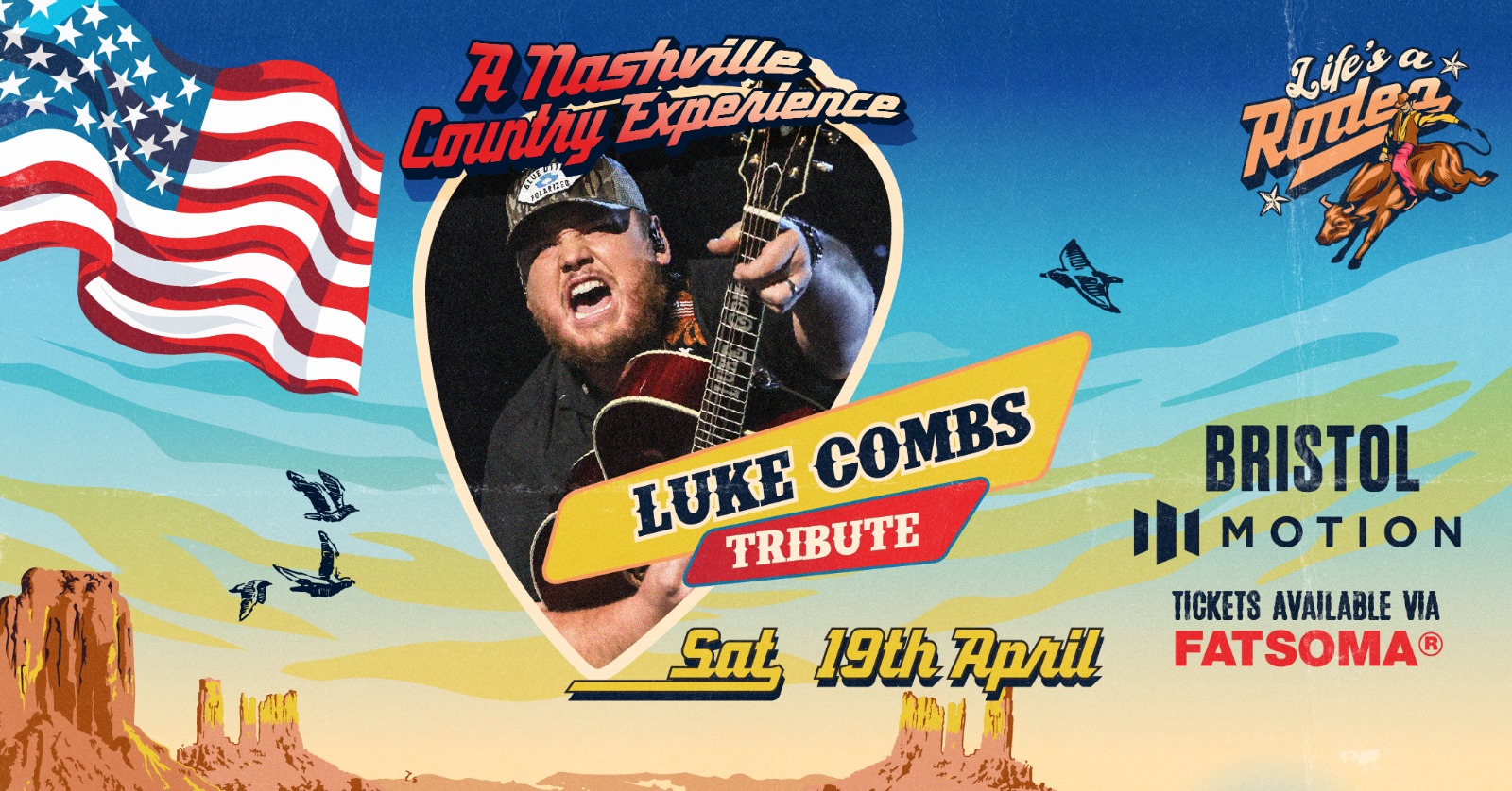 Bristol: Luke Combs LIVE (Tribute) 🇺🇸 Life’s A Rodeo