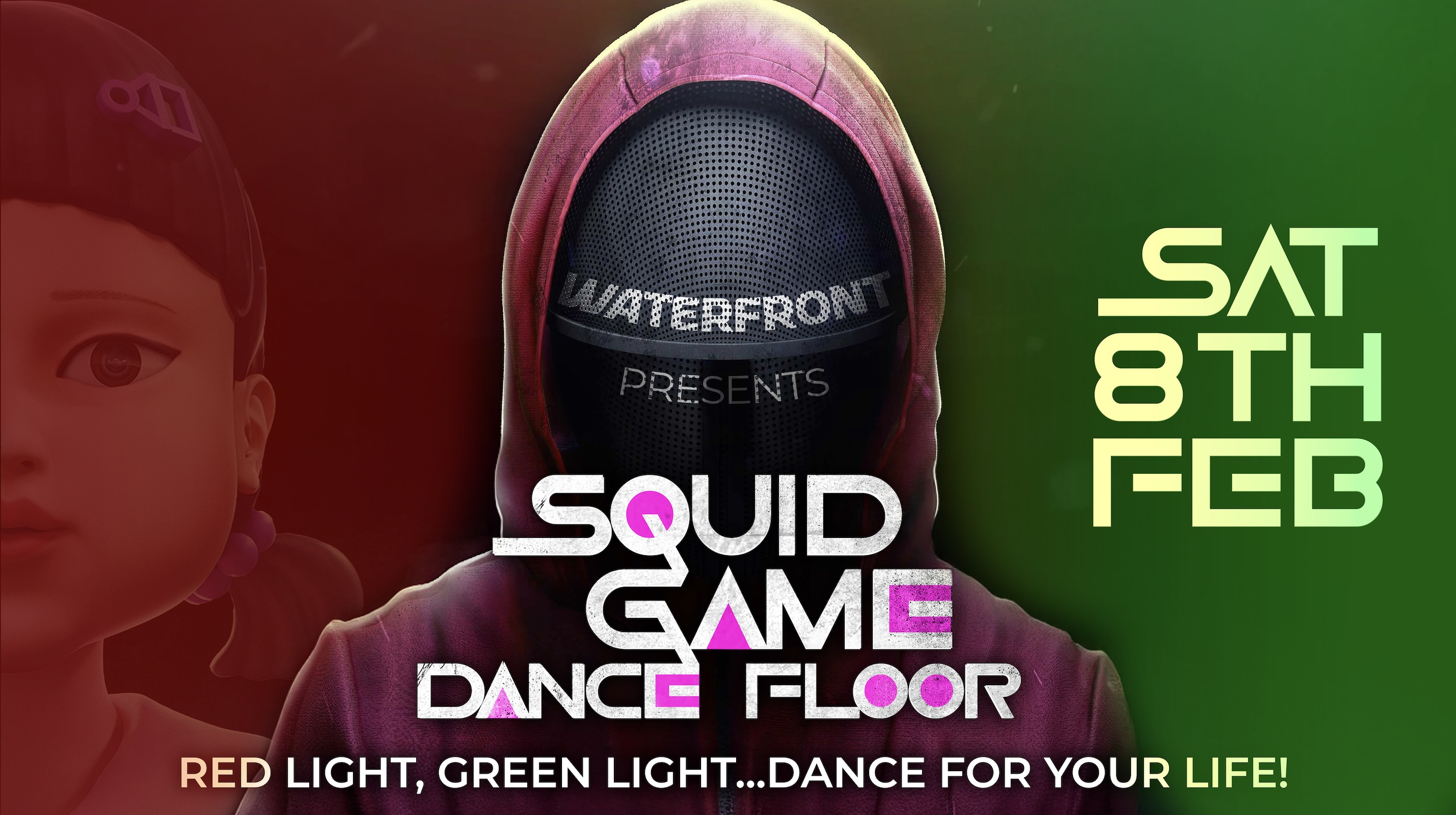 Squid Games Dance Floor At Waterfront