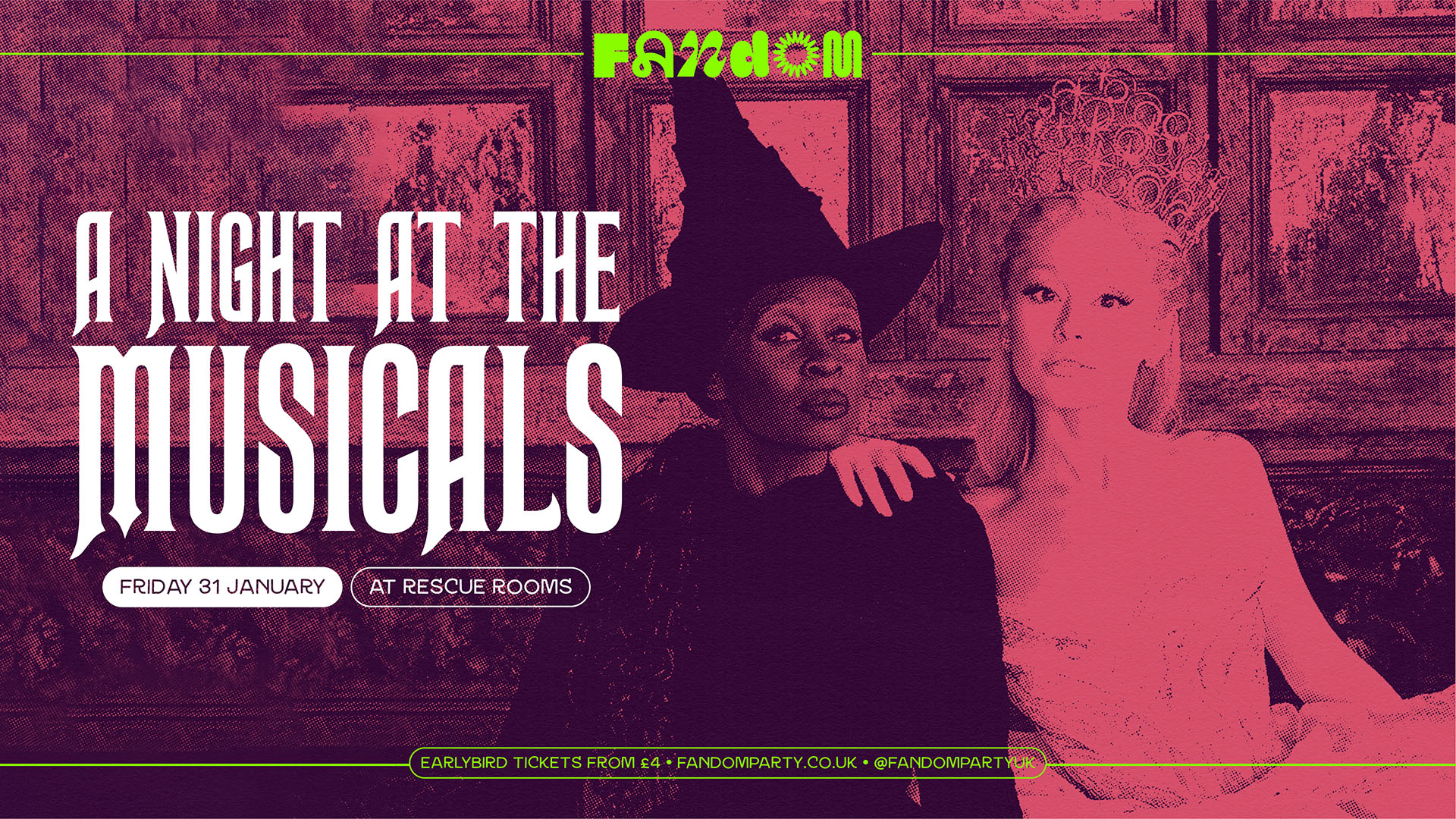 A Night at the Musicals 💗 Fandom @ Rescue Rooms, Nottingham