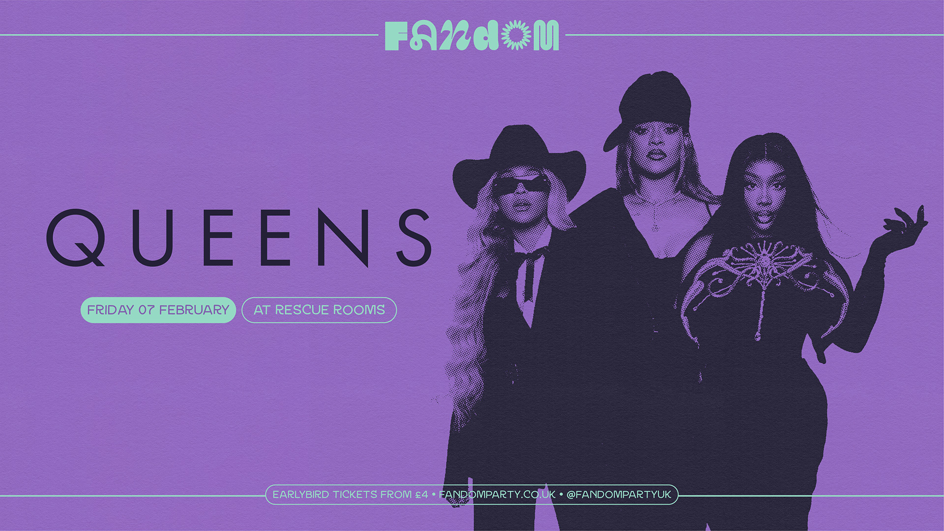 Queens 👑 Fandom @ Rescue Rooms, Nottingham