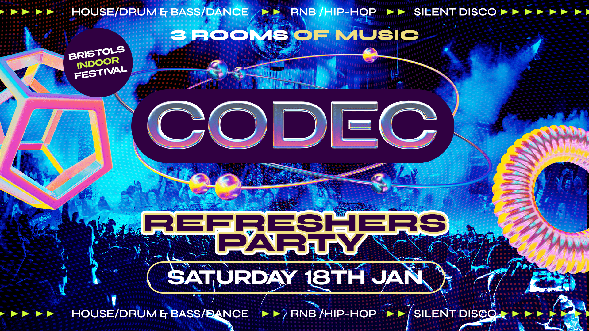 CODEC Saturdays REFRESHERS – Saturday 18th January