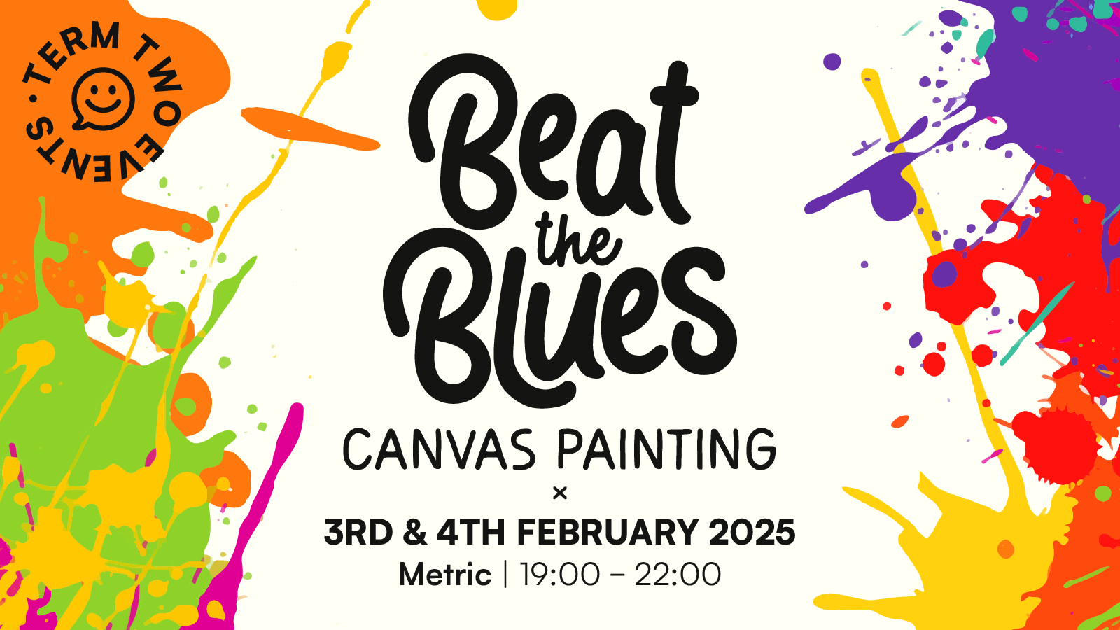 Beat the Blues | Canvas Painting