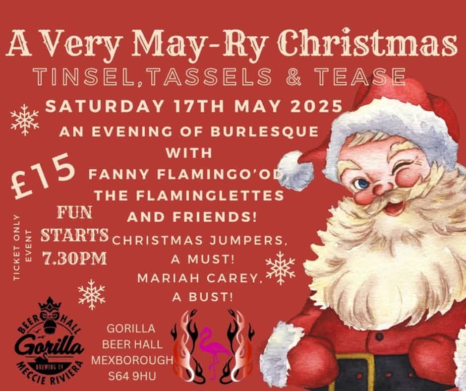 A Very May-Ry Christmas – Tinsel, Tassles & Tease!