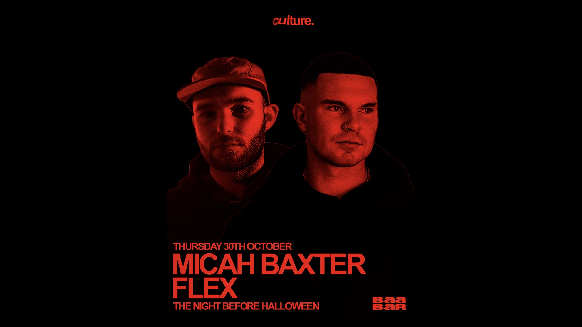 Culture Presents The Night Before Halloween