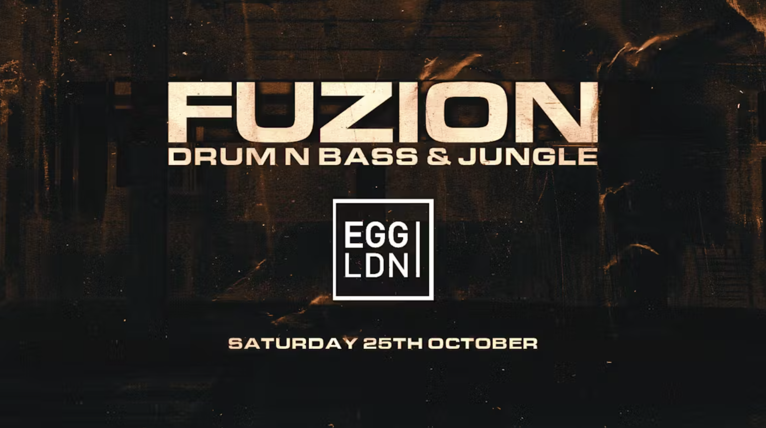 Fuzion – Drum n Bass & Jungle at EGG LDN [HALLOWEEN SPECIAL]
