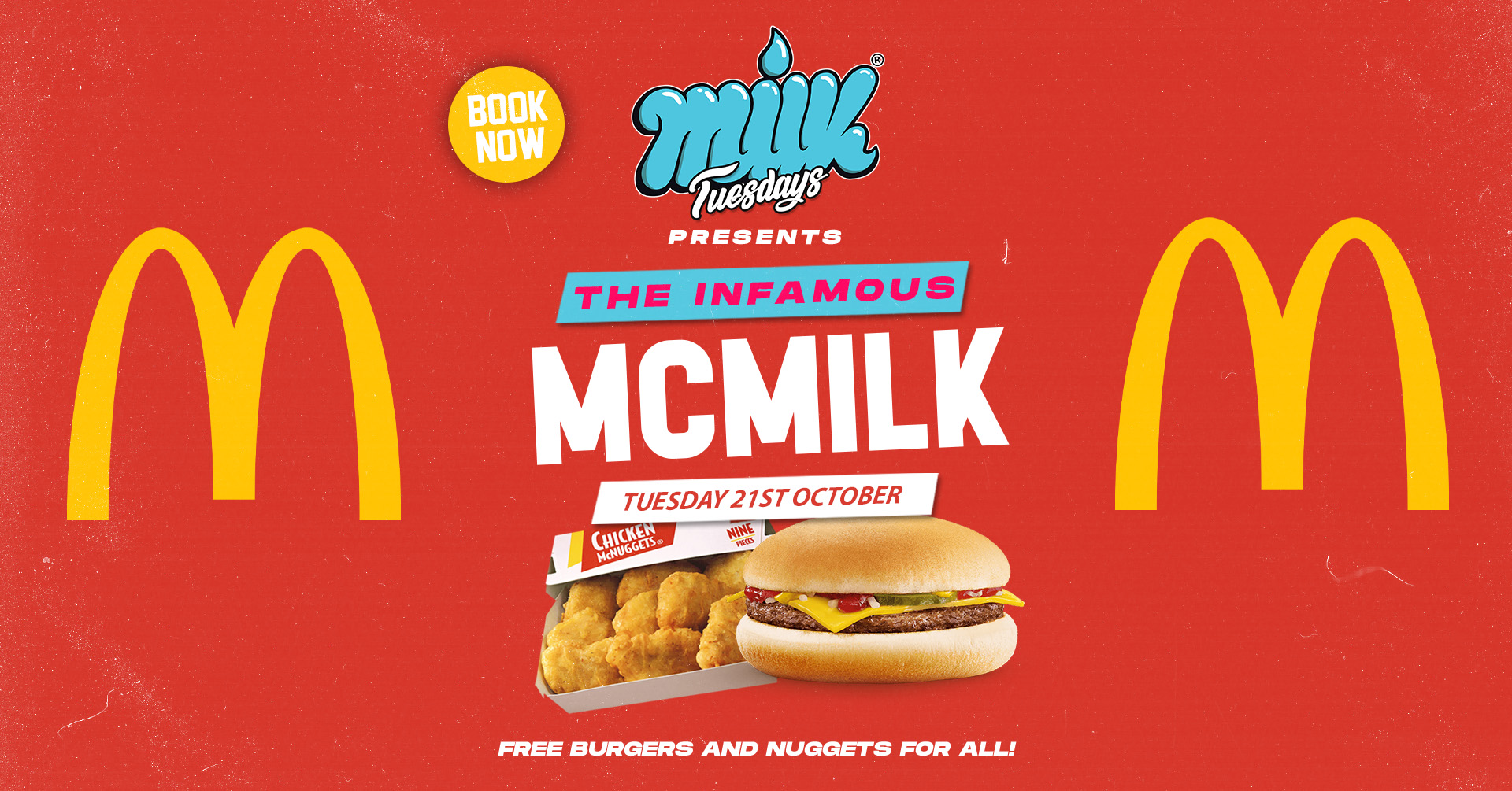 MILK TUESDAYS | MCMILK | FREE BURGERS AND NUGGETS FOR ALL | COCO