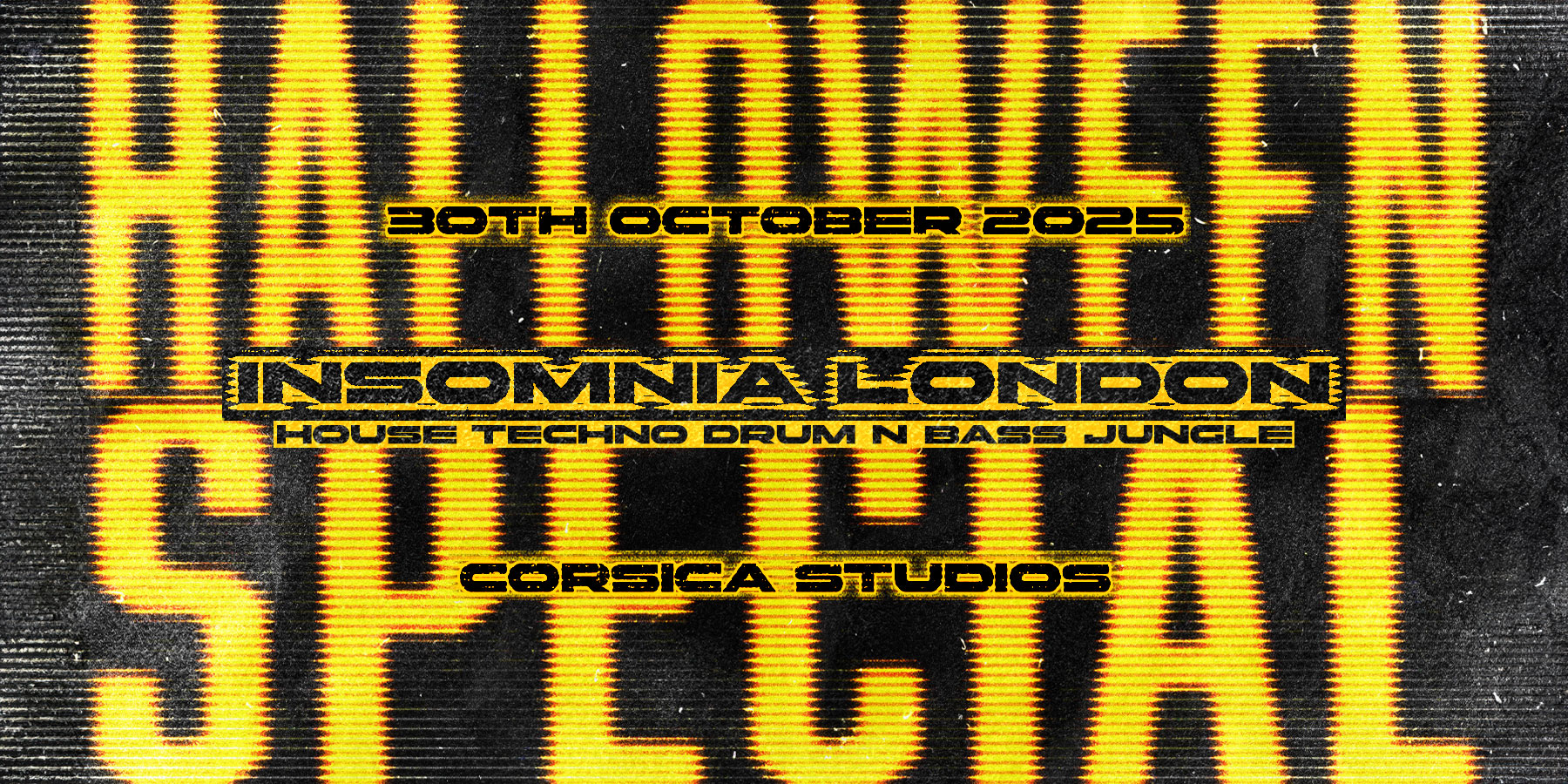 Insomnia London – Halloween Special [House x DnB x Techno]