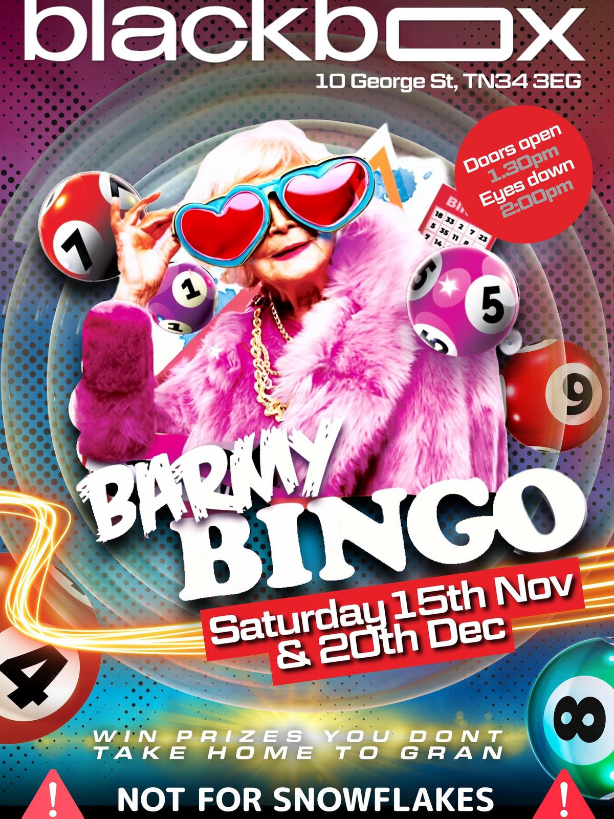 Barmy Bingo!