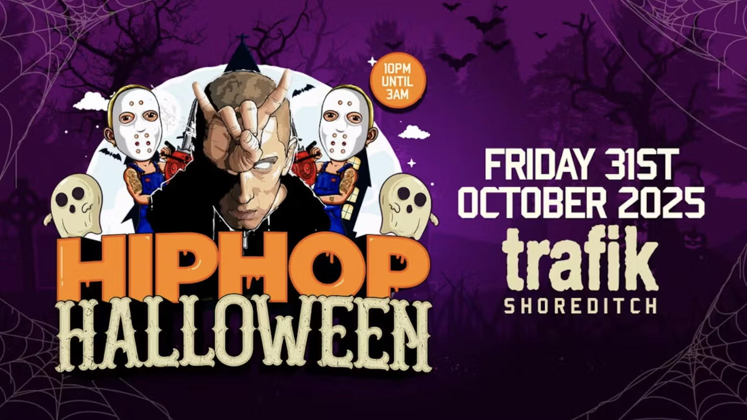The Hip Hop Halloween – Shoreditch Halloween Party!