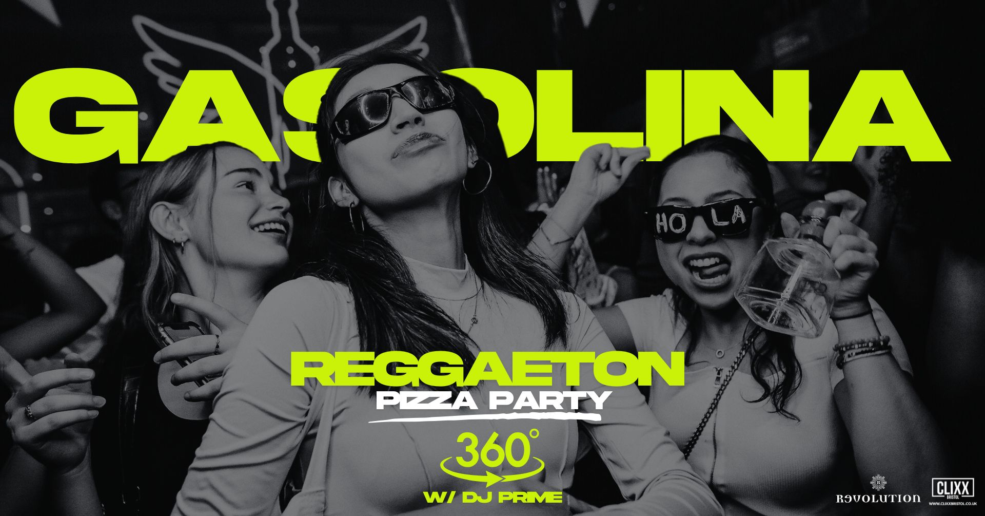 Gasolina Bristol 🔥 Pizza Party x  Reggaeton x 360