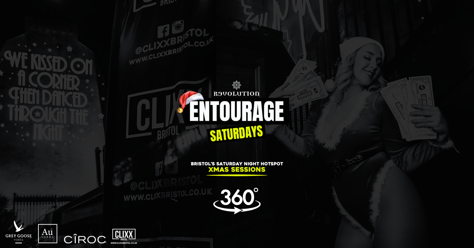 Entourage Saturdays  🔥 Xmas Sessions – Bristol’s Saturday Night Hotspot