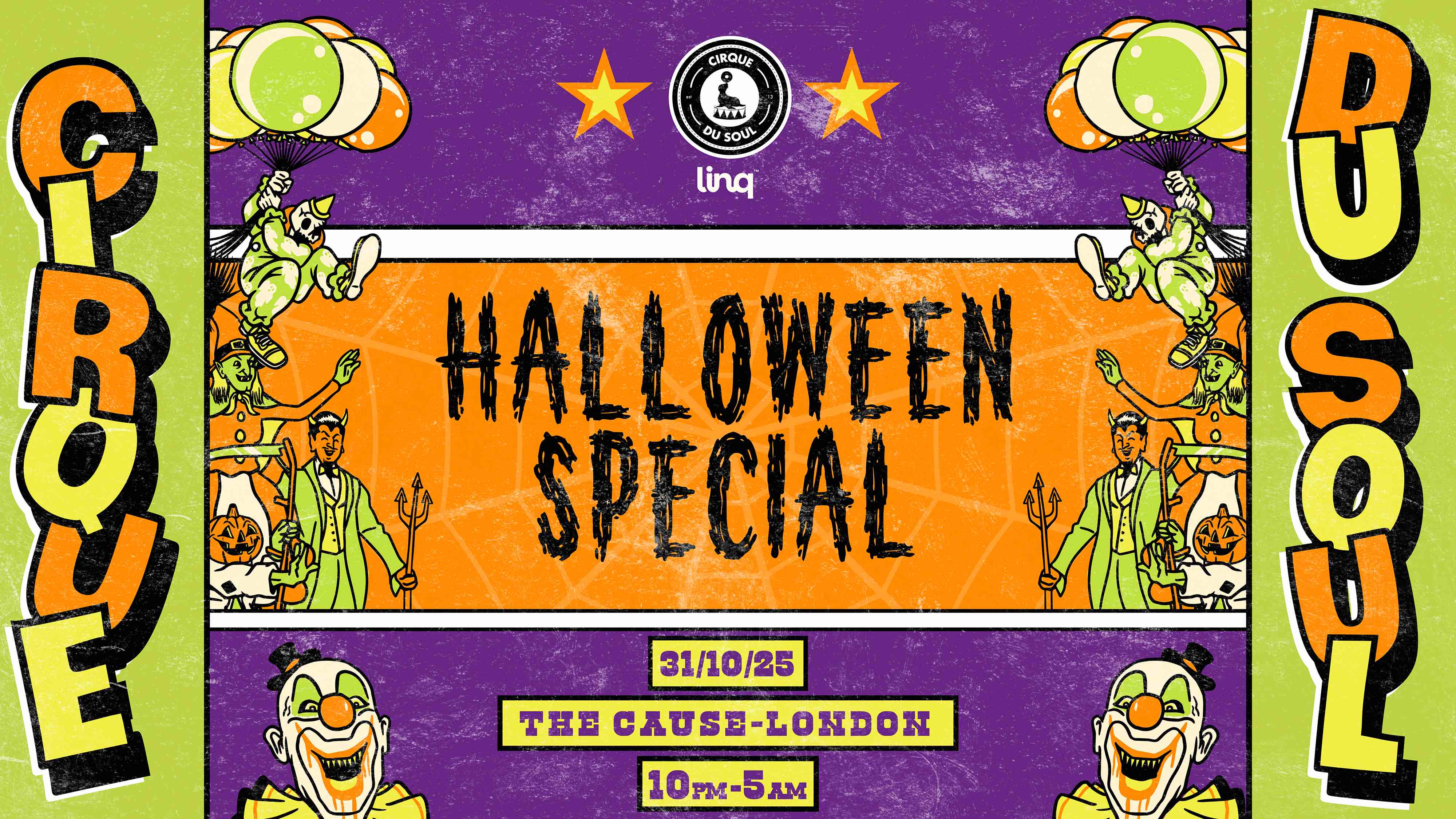 Cirque Du Soul: London // Halloween