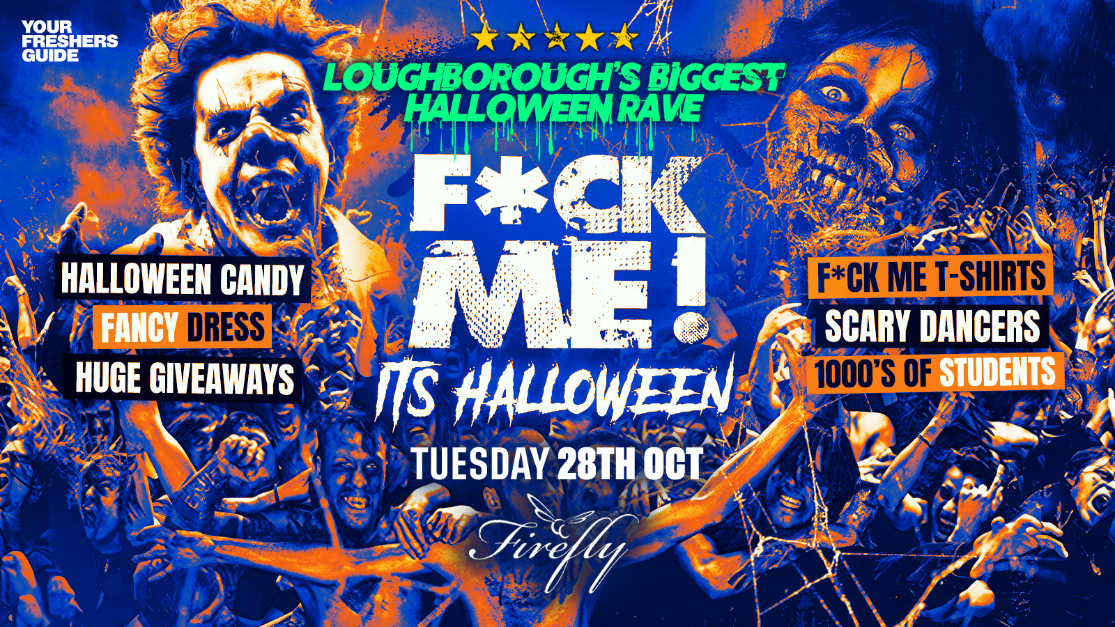 F*CK ME It’s Halloween | Loughborough Freshers 2025