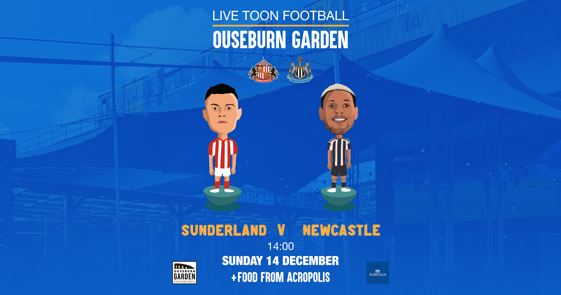 Sunderland v Newcastle United on The Big Screen