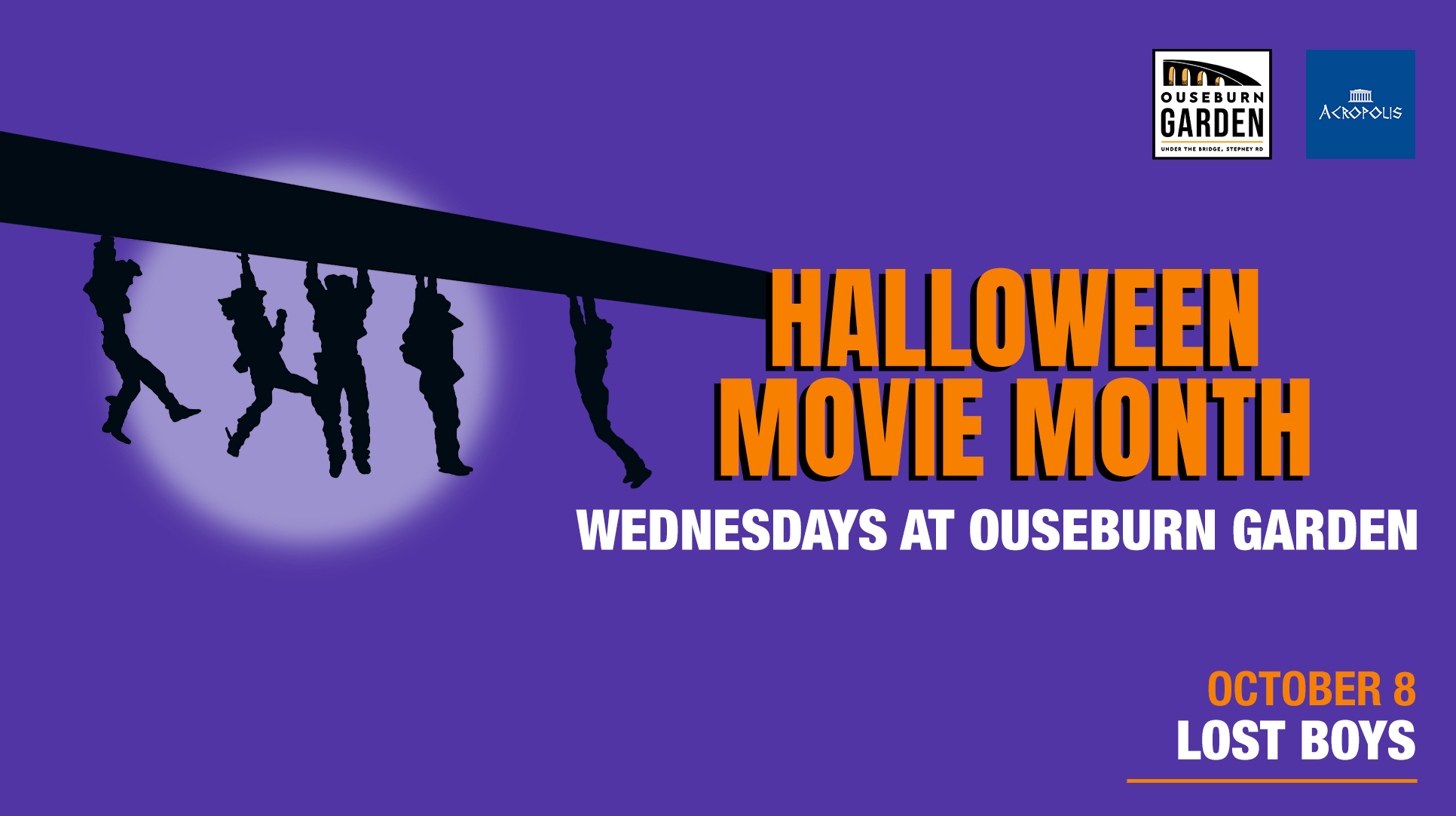 🎃 Halloween Movie Month at Ouseburn Garden – (Lost Boys)