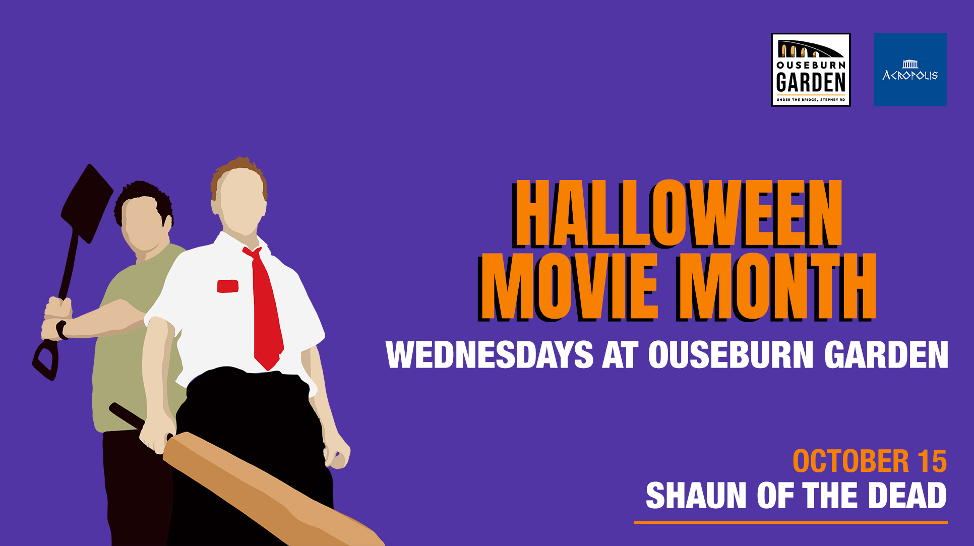 🎃 Halloween Movie Month at Ouseburn Garden – (Shaun Of The Dead)