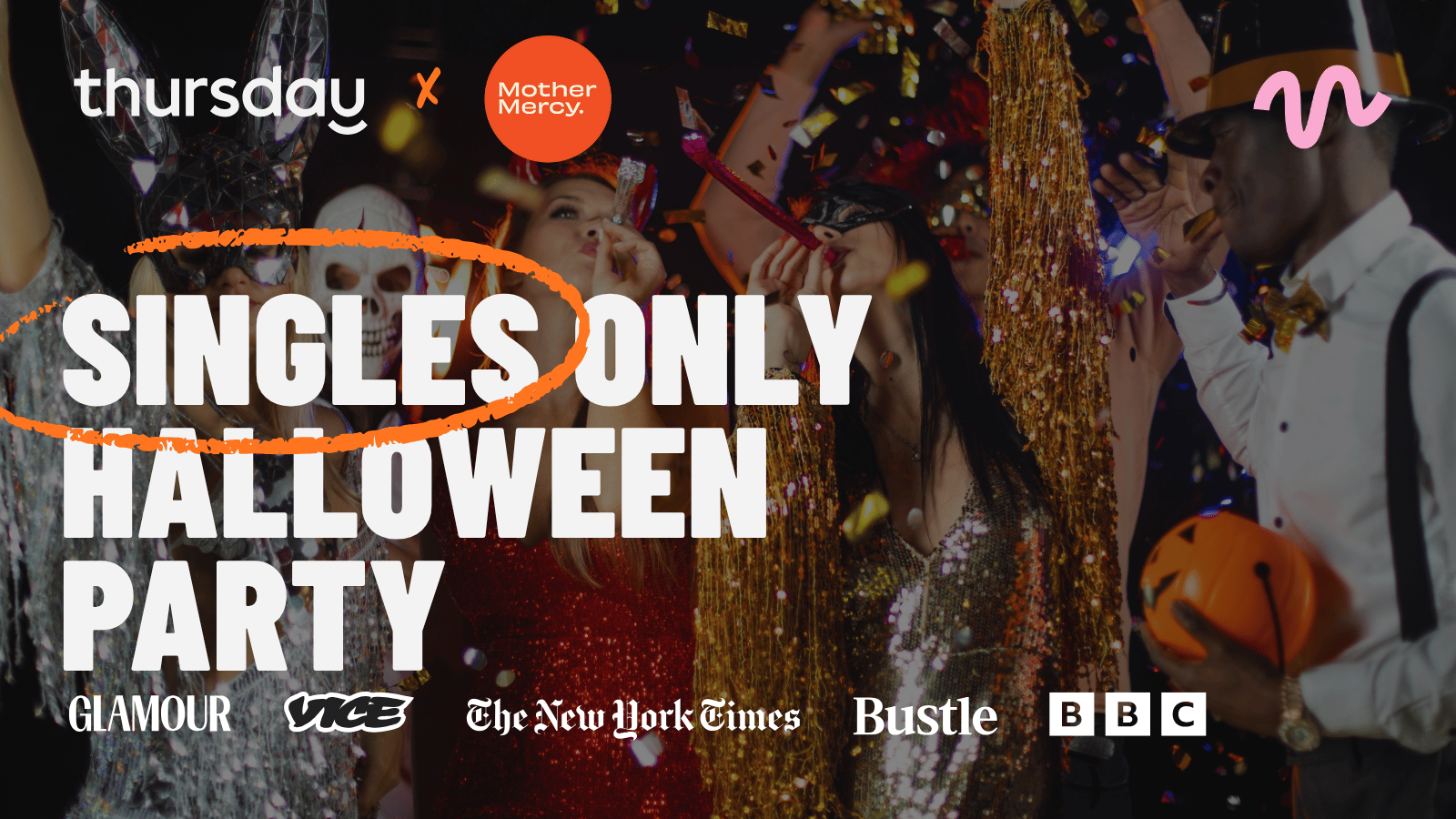 Thursday | Singles Halloween Party | Mother Mercy, Newcastle