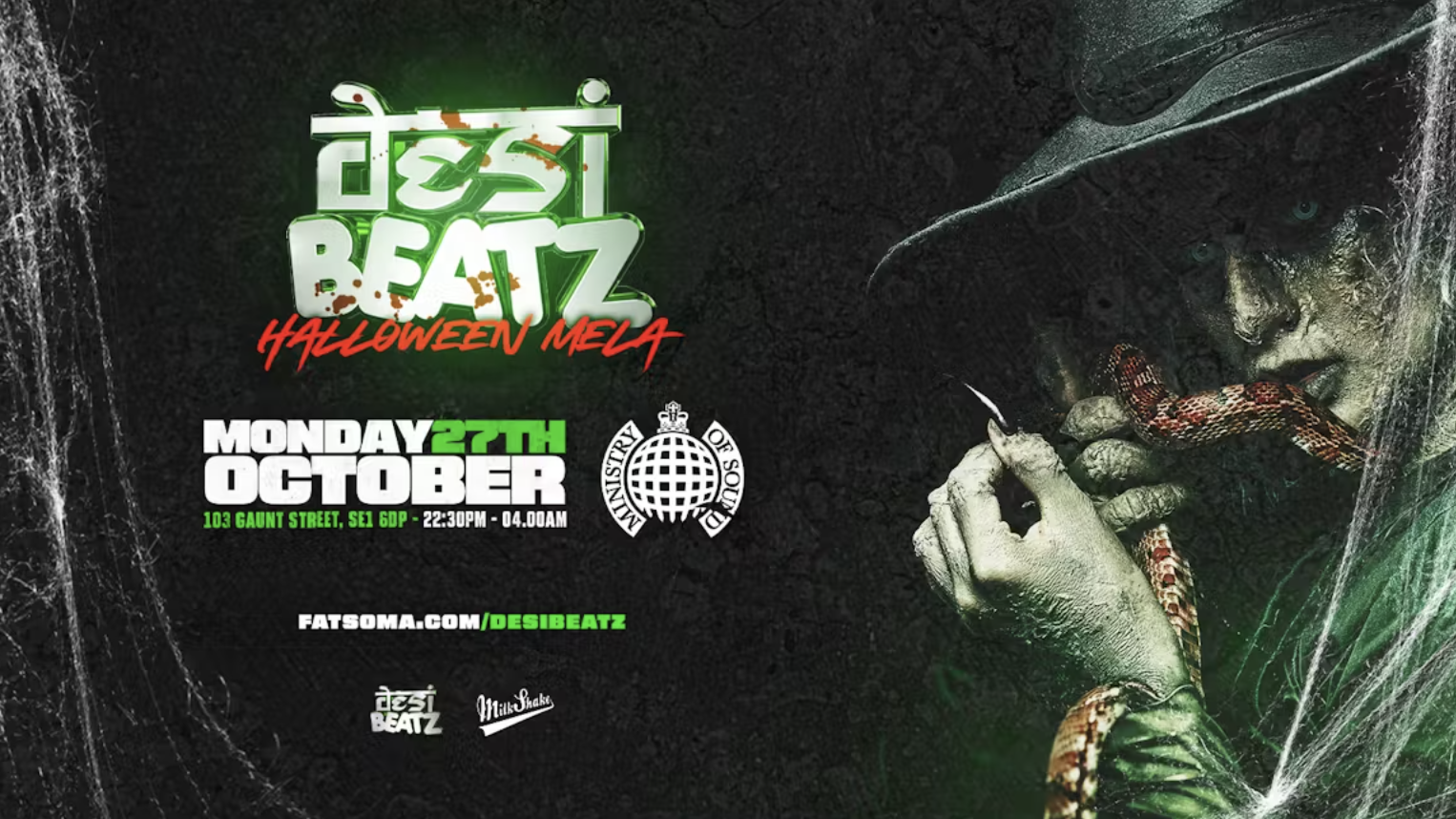 Desi Beatz | Halloween Mela @ Ministry of Sound 👺