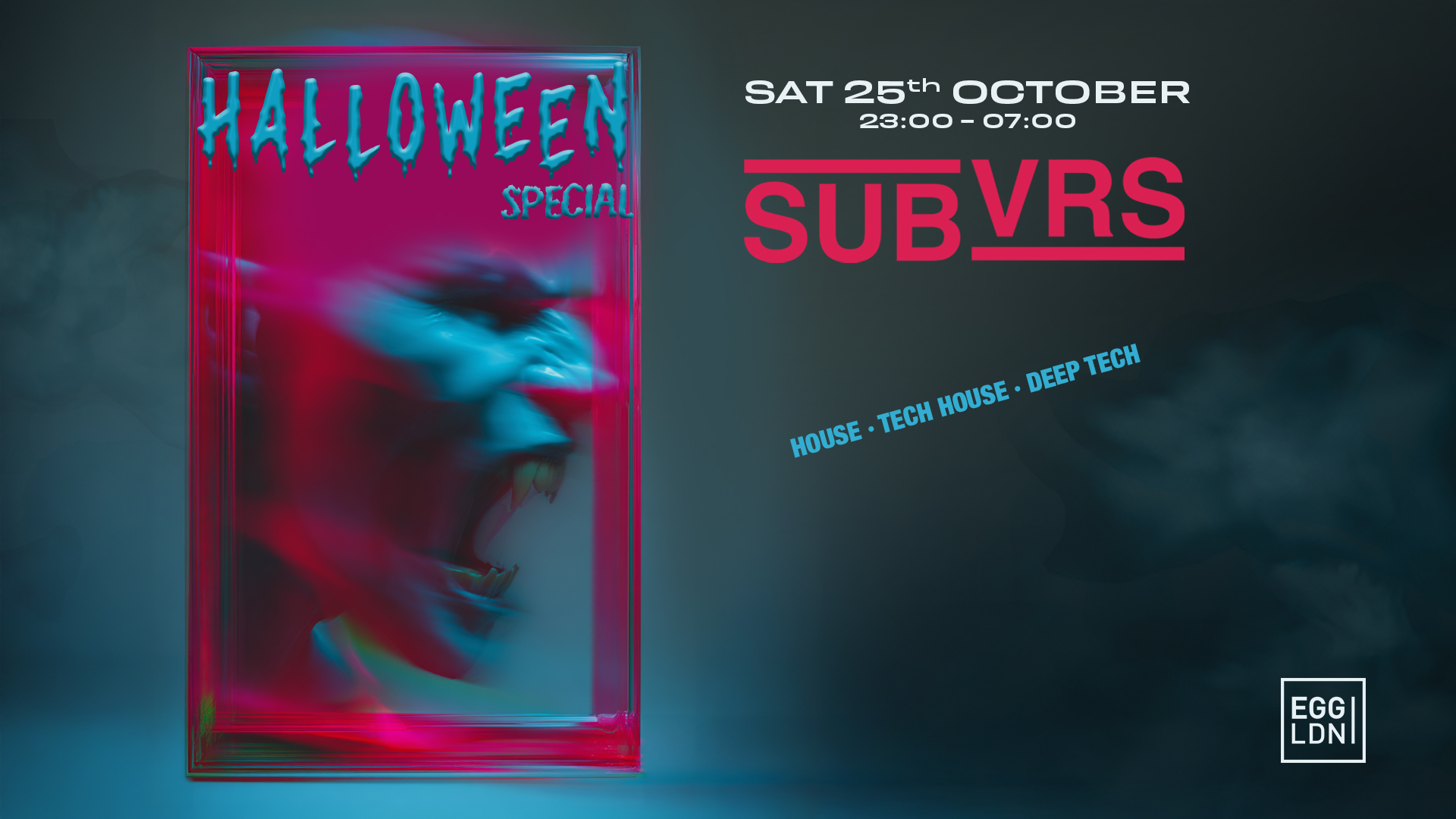 SUBVRS Halloween  💀 Deep / Tech House / House | EGG LDN