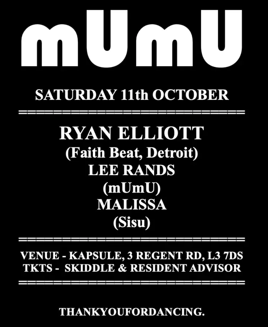 mUmU with Ryan Elliott, Lee Rands & Malissa