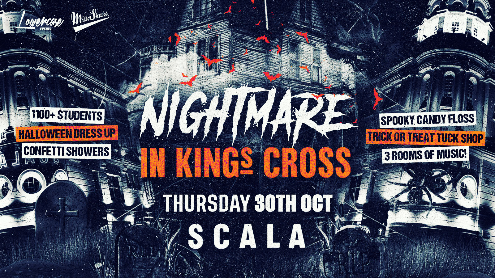 HALLOWEEN NIGHTMARE ☠️ In Kings Cross @ Scala