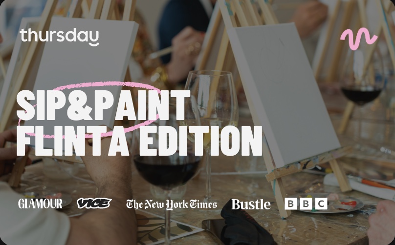 Wednesday | Sip & Paint – Flinta edition | Berlin